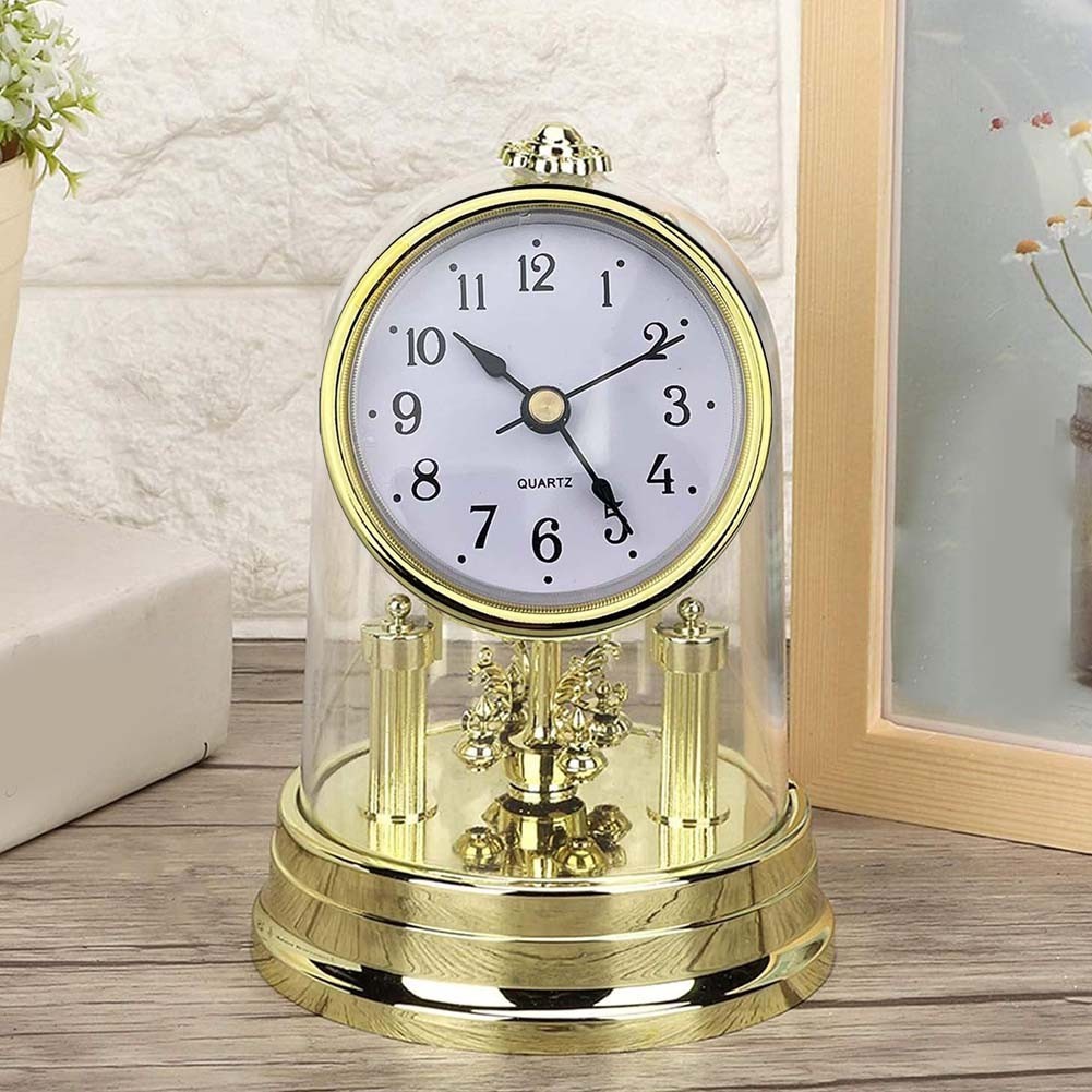 65MM Quartz Clock Inserts Movement Replacement DIY Gold Arabic Numbers / New