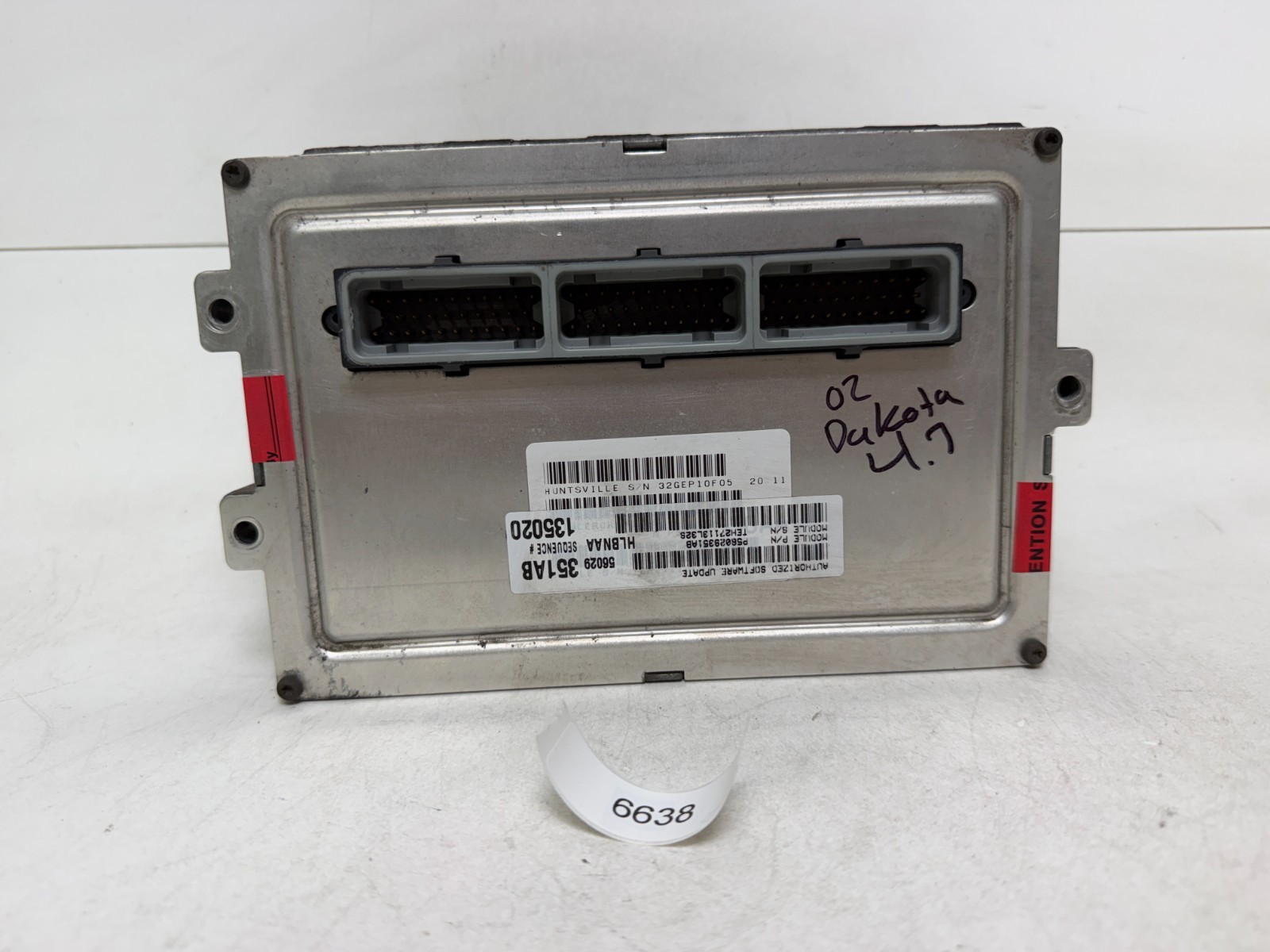 2002 Dodge Dakota 4.7L Engine Control Module PCM ECU ECM 56029351AB