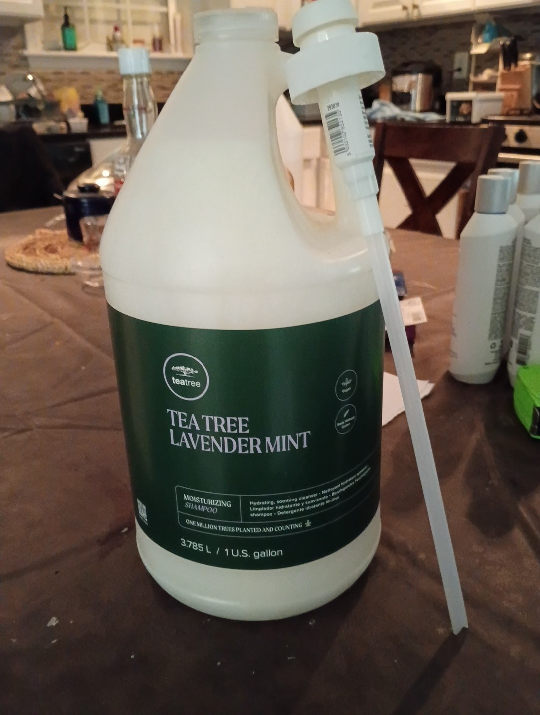 Paul Mitchell Tea Tree Lavender Mint Moisturizing Shampoo Gallon Size