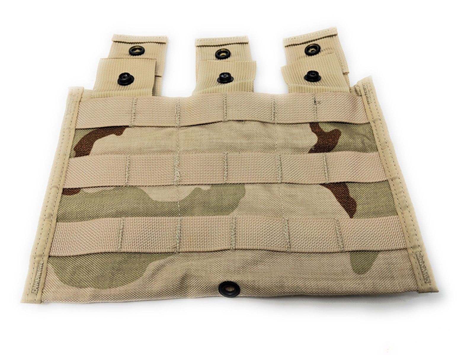 NEW US Army Military Surplus Assault MOLLE DCU Desert Triple Mag Shingle Pouch