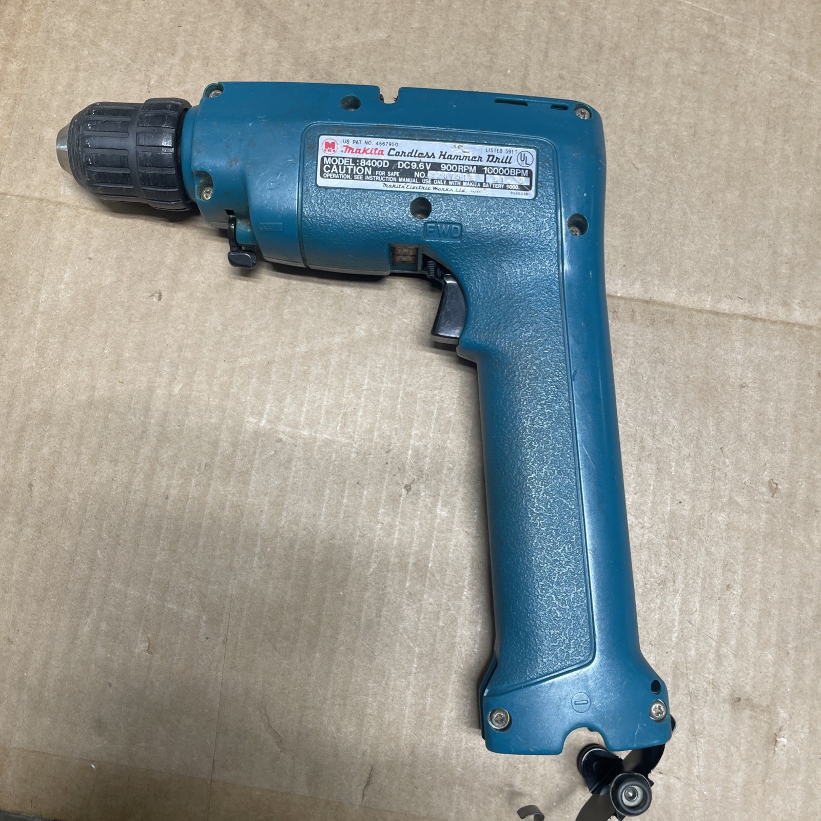 Makita 8400D Cordless Hammer Drills 9.6V Dc