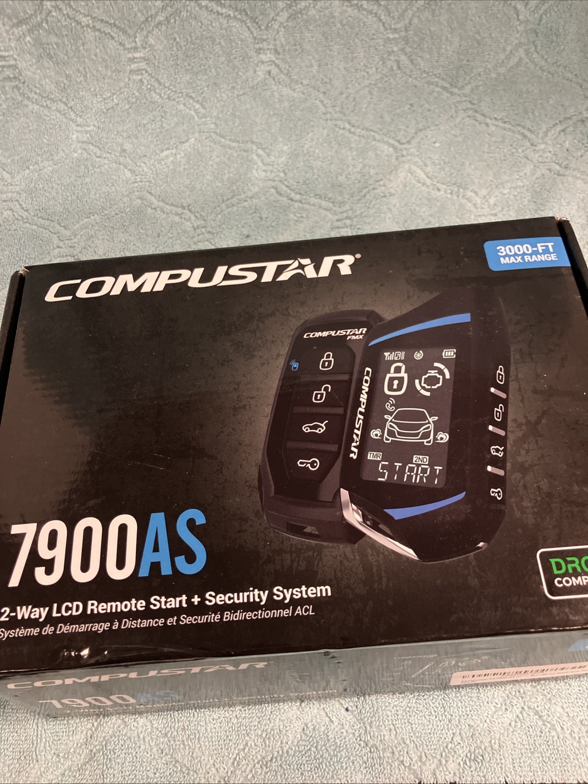 Compustar CS7900-AS All In One 2-Way 3000-FT Range Remote Start Security System