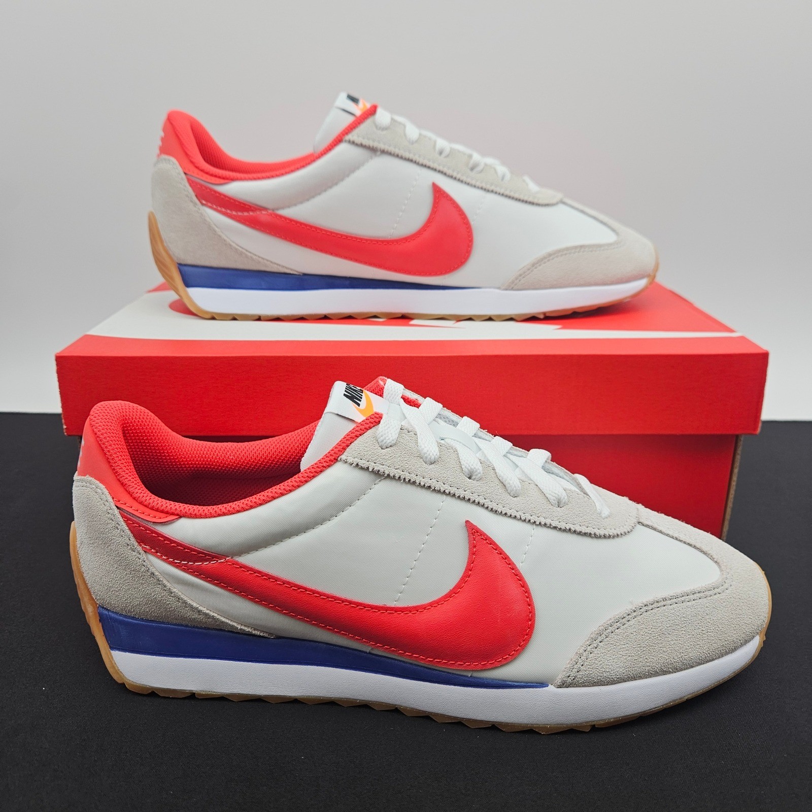 Nike Pacific Mens Sz 11 White Lt Crimson Platinum Tint HQ2052-101 Retro Sneakers