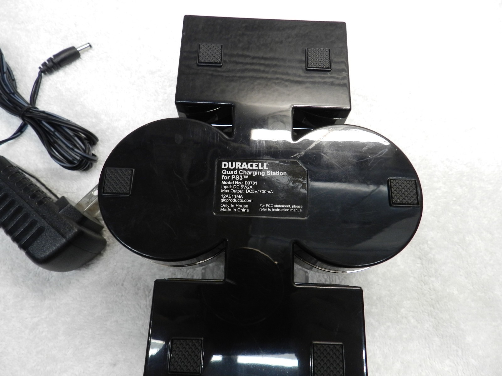 Duracell PS3 Rechargeable Gaming Power Quad Charging Station