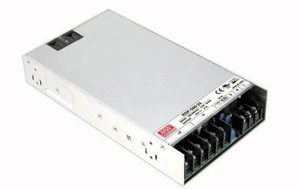 City Theatrical RSP-500-24 Mean Well Power Supply, 500W, 24V