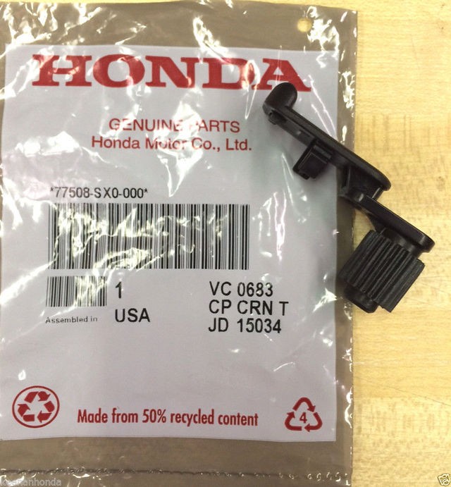 Genuine Honda Glove Box Assembly Arm 77508-SX0-000