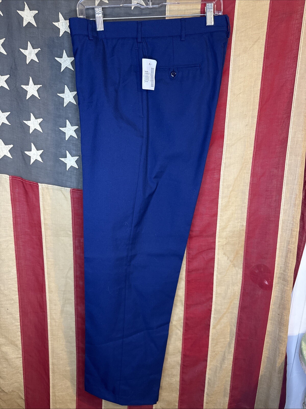 35 L DLA US Army ASU Men's Trousers Pants Dress Blues Wool Blend 7988