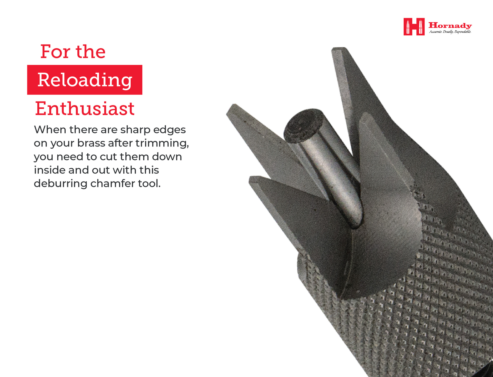 Hornady 4 Blade OD Deburring Tool