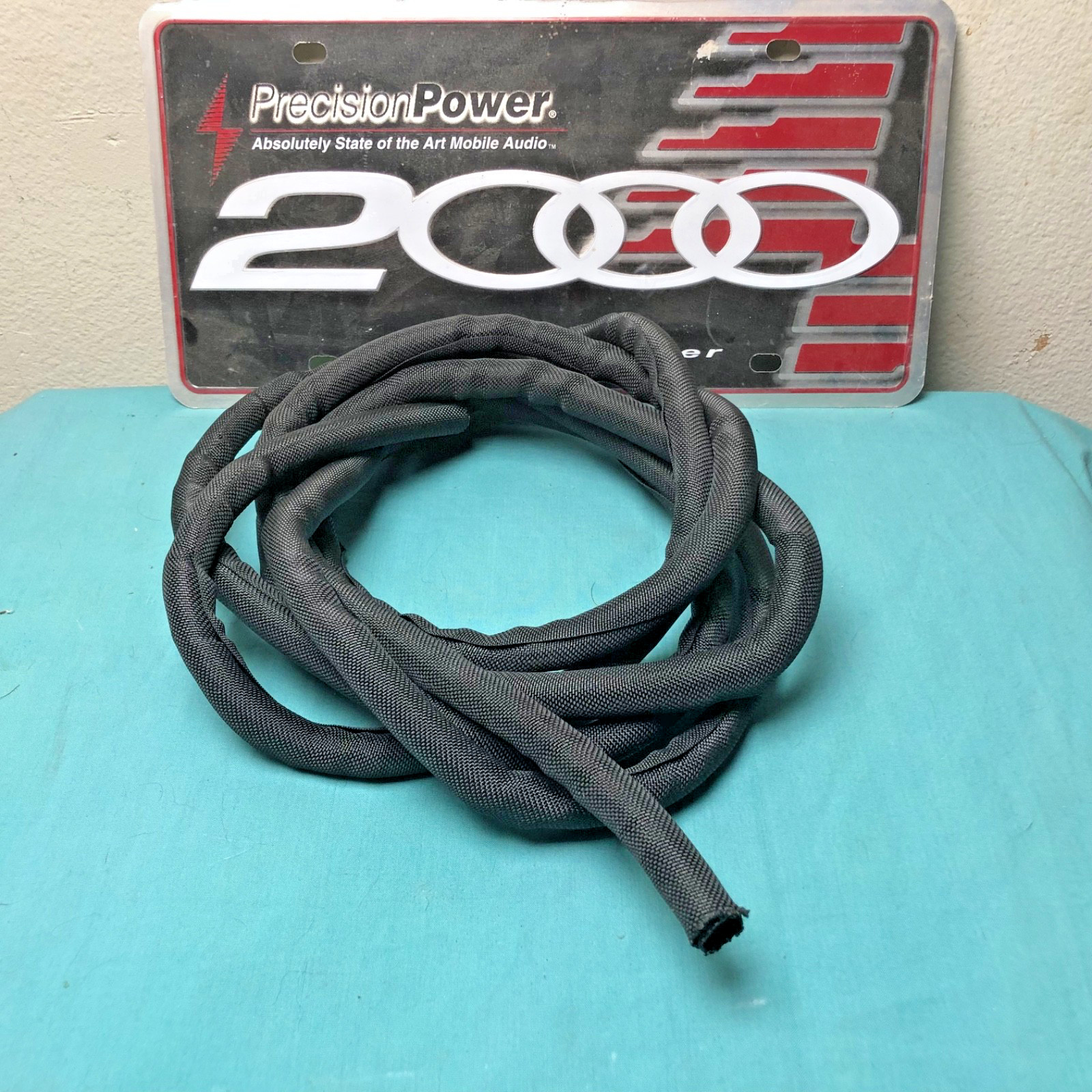 10ft  1/2" PET Woven Self Closing Sleeve Cable Wrap made by JDD Tech