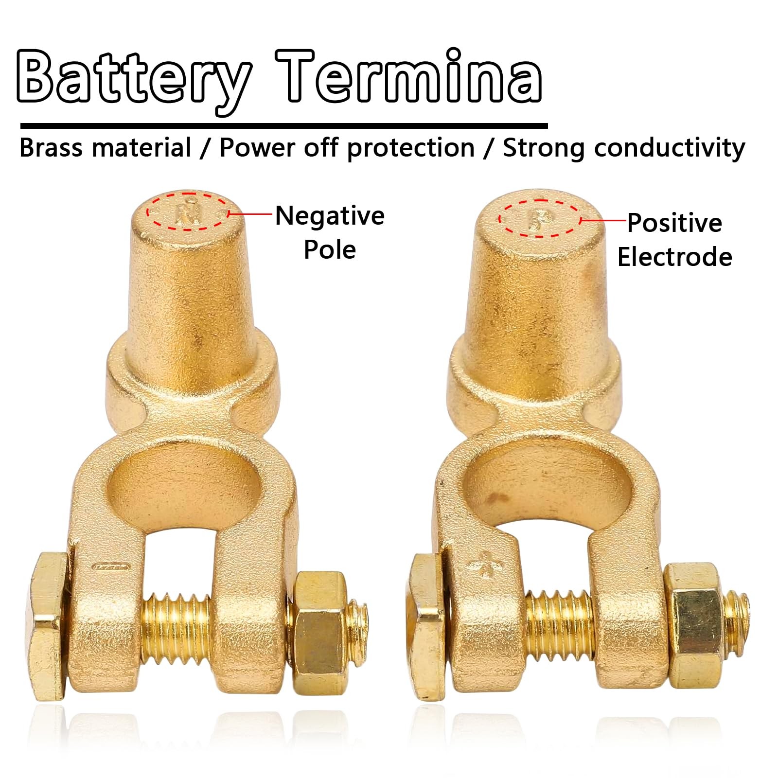 Battery Post Extender, SAE to JIS Car Terminal Extender