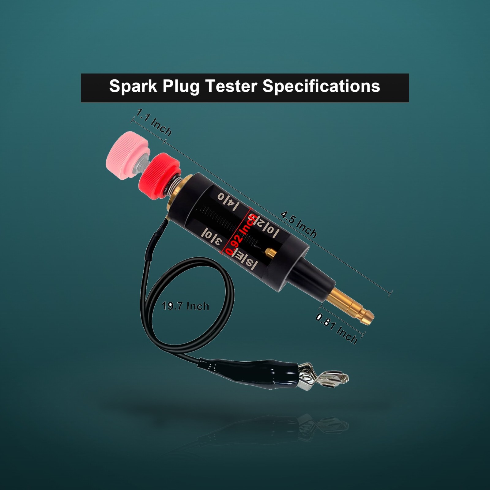 Spark Plug Tester, Spark Testers Tool, Adjustable Ignition Coil Tester | Coil...