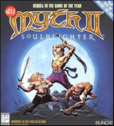 Myth II 2 Soulblighter PC MAC CD castle combat evil military strategy RTS game!