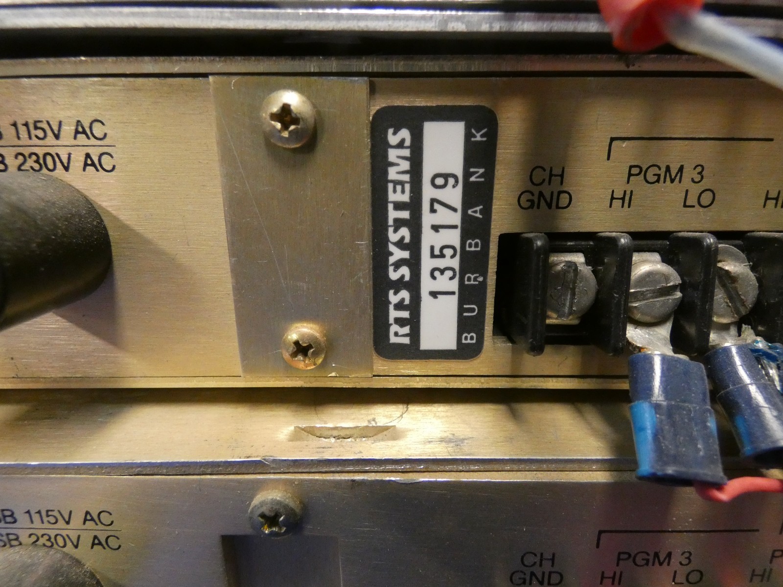 RTS Systems Series 4000 IFB System Central Electronics Model 4010 (QTY 3 Total)