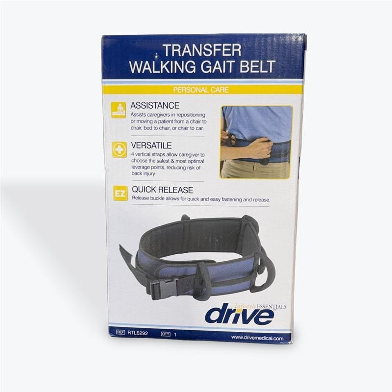 Transfer Walking Gait Belt Assists Moving Patient  By Lifestyle Essential Drive