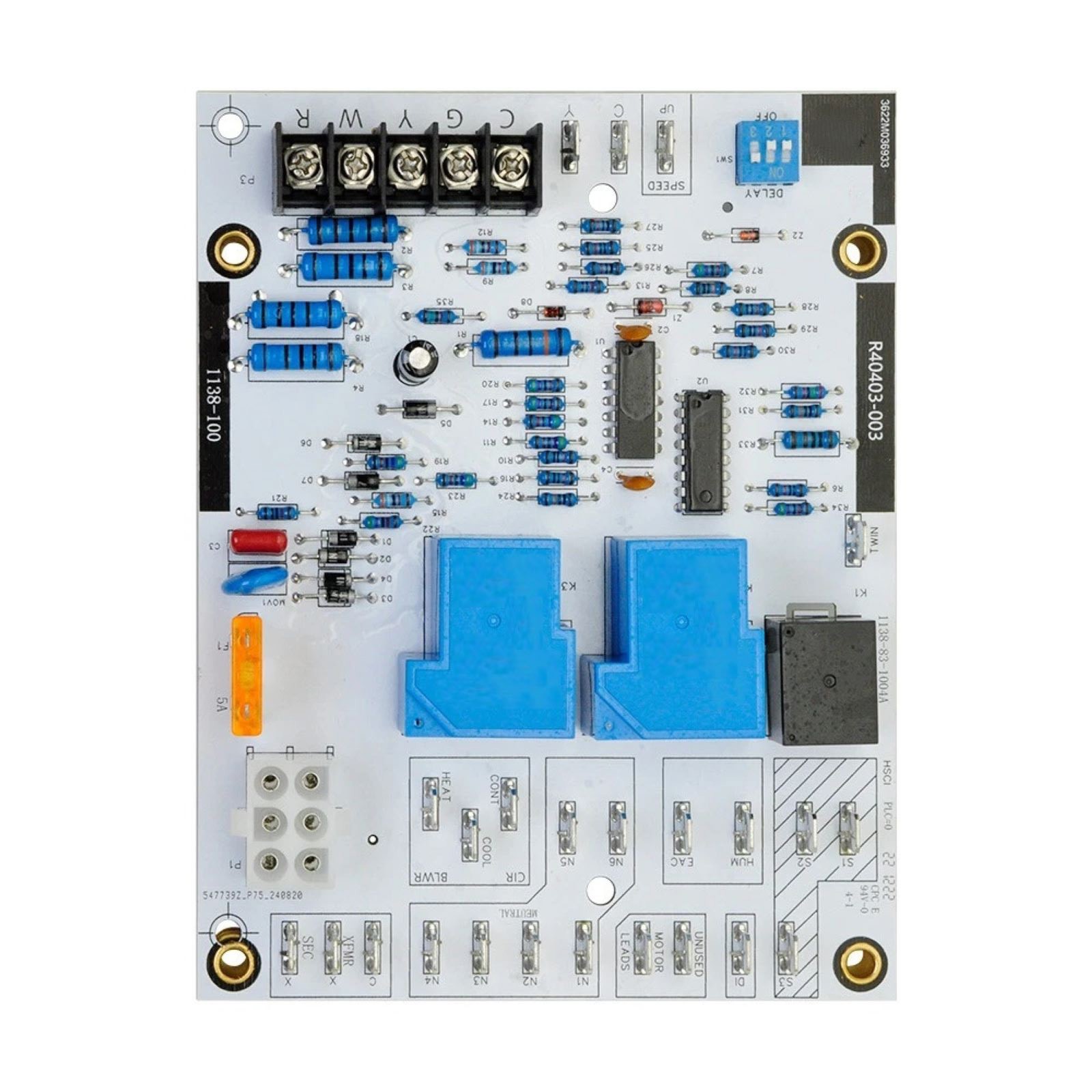 1 x Control Circuit Board Replace 1138-83-1002A Part For Ducane, for Lennox