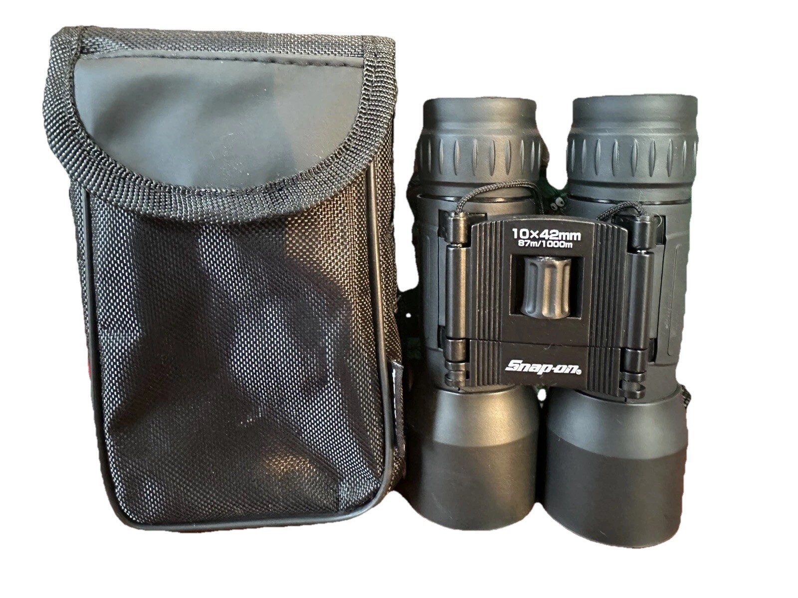 New Snap-on Binoculars w/ Carrying Pouch & Original Box - SSX17R5