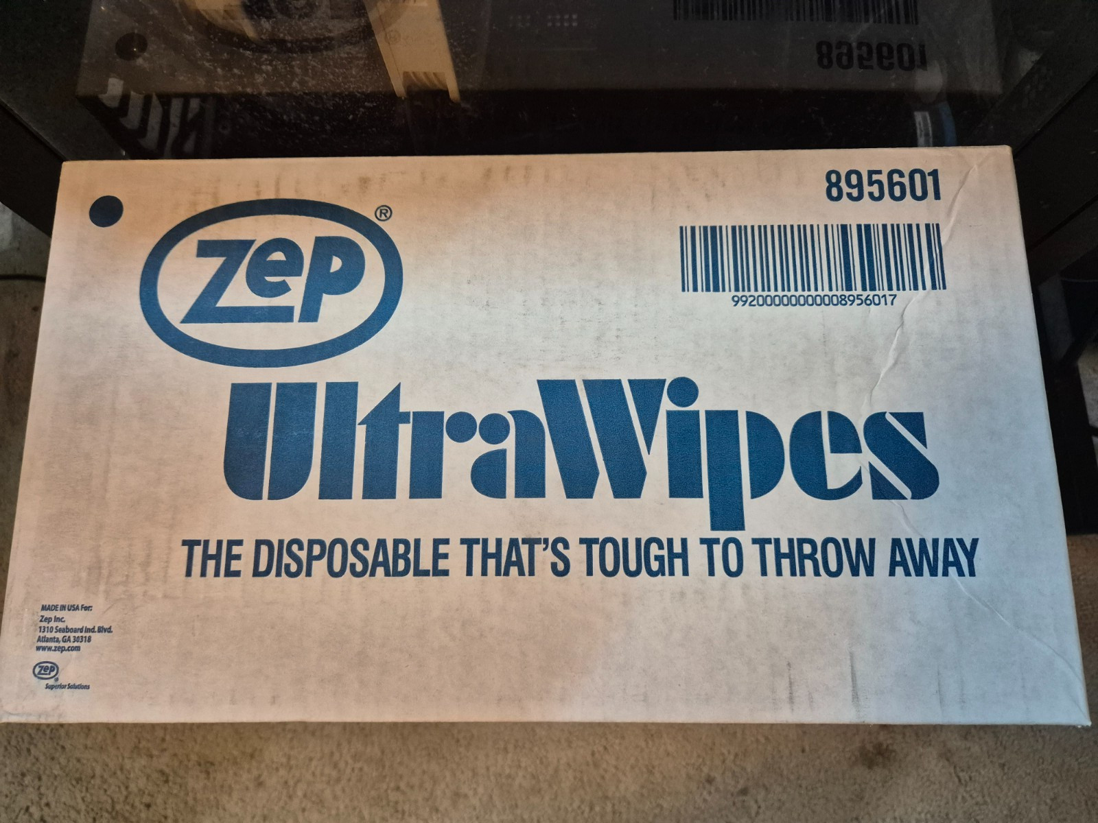 Zep Blue Ultra Wipes Shop Towel 895601
