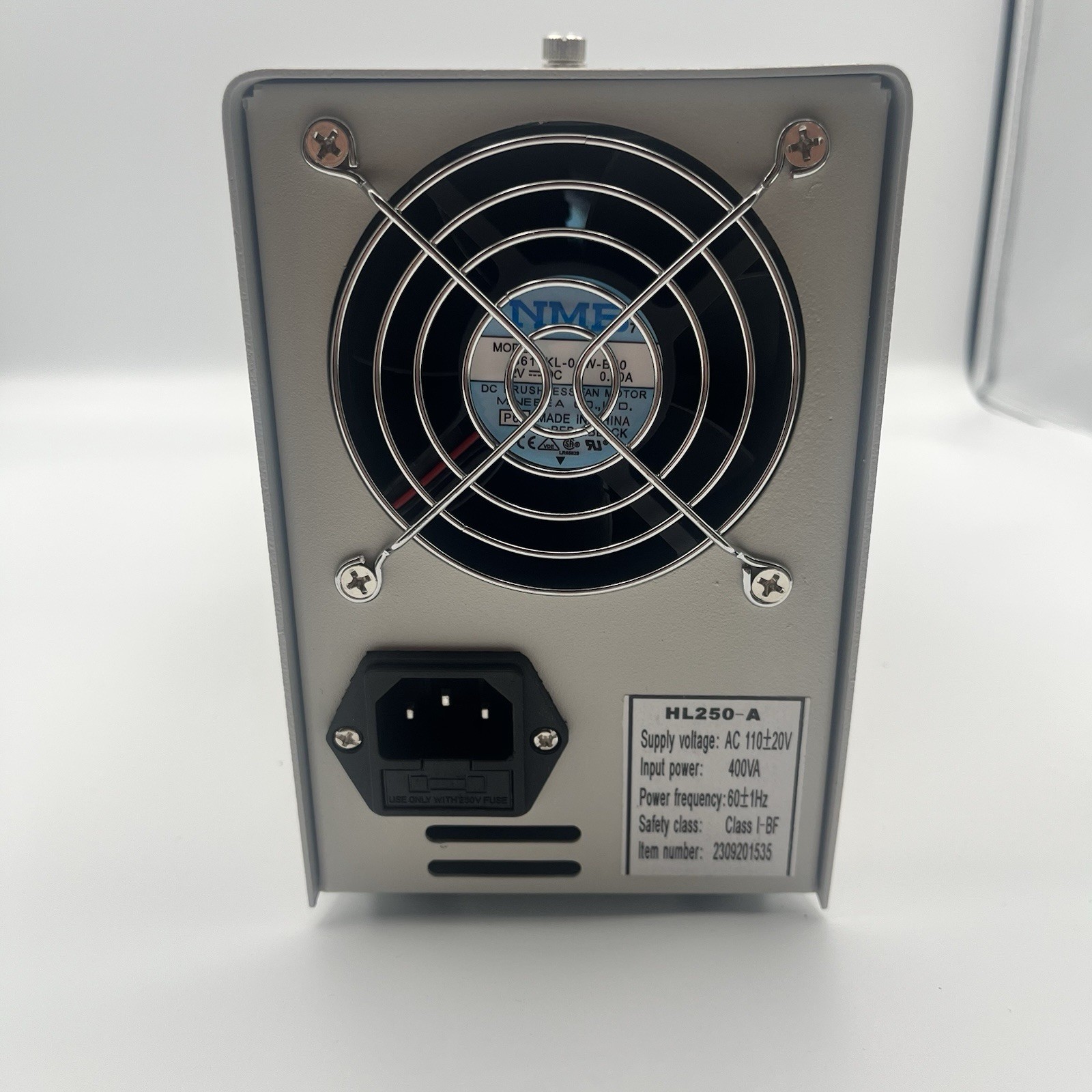 AmScope HL250-A Haloid Lamp Cold-Light Source, 400 VA, Light Box