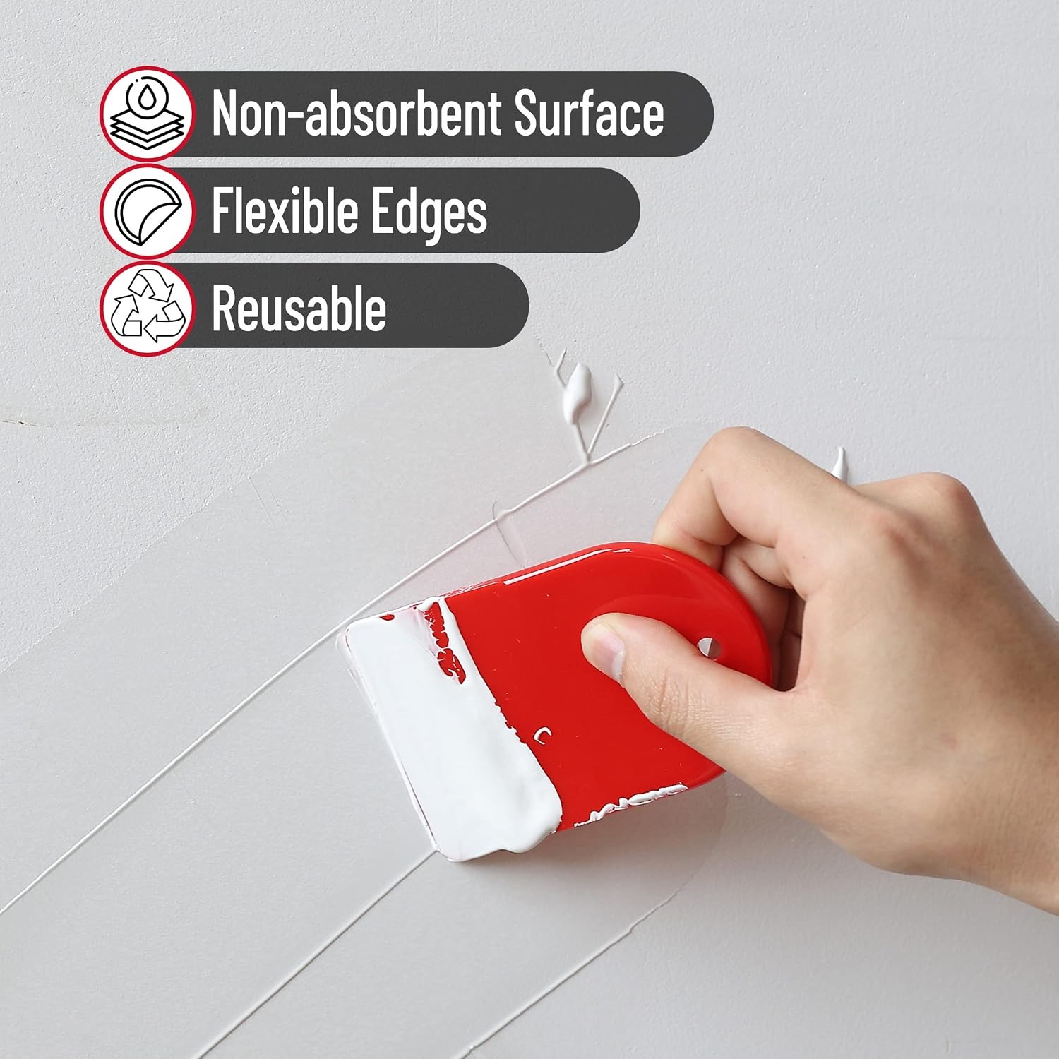 Bates Body Filler Spreader Tool, 2.65 Inch, 10 Pack