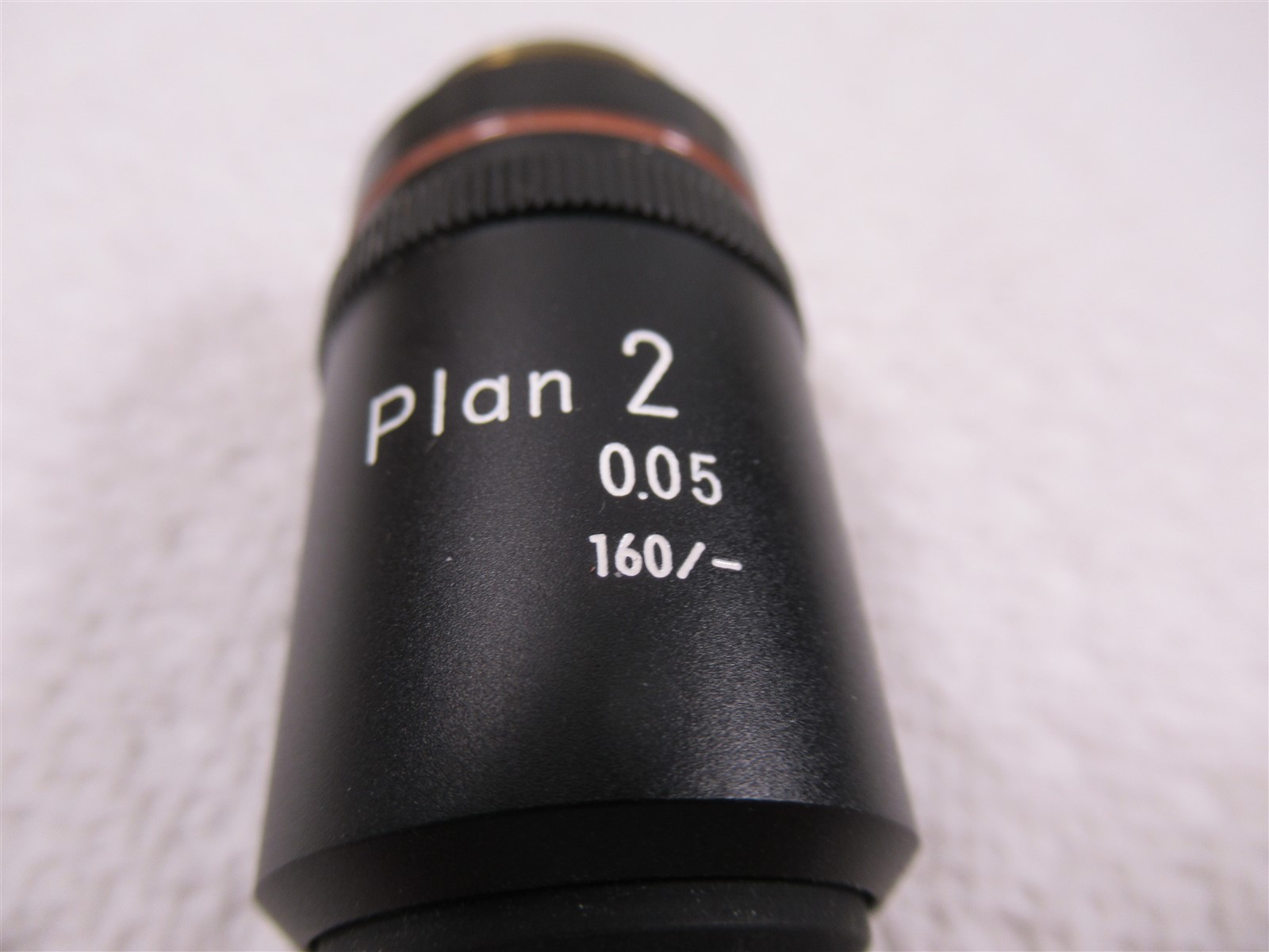 Nikon Plan 2x 0.05 Microscope Objective Lens Labophot Optiphot Diaphot Acromatic