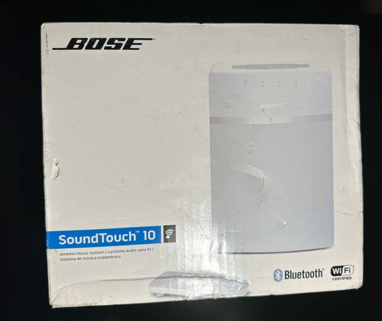NEW Bose SoundTouch 10 Wireless Music System - White (731396-1200)