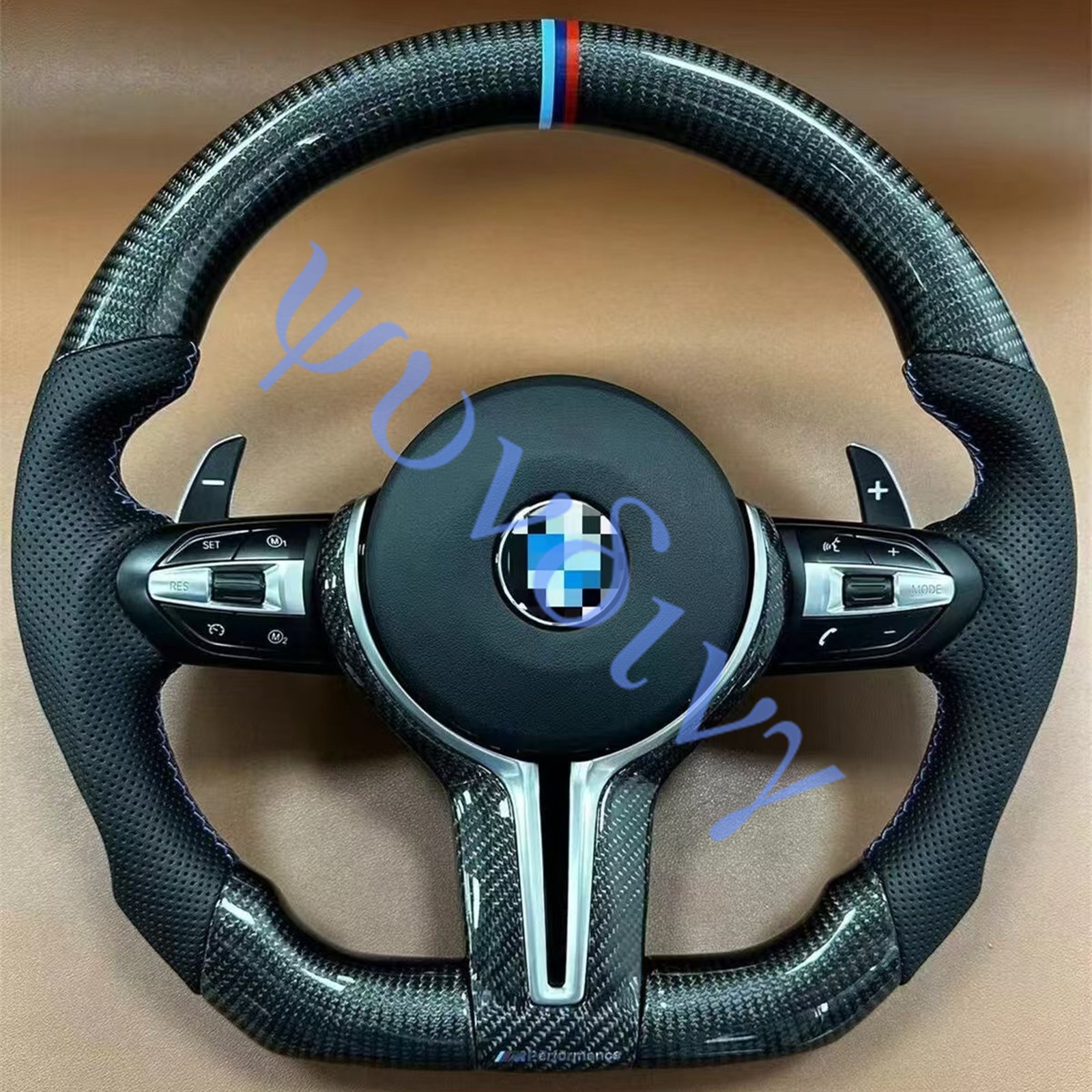 >Carbon fiber M Steering Wheel For BMW F10 F07 F11 F06 F12 F13 F01 F02 F03 5 6 7