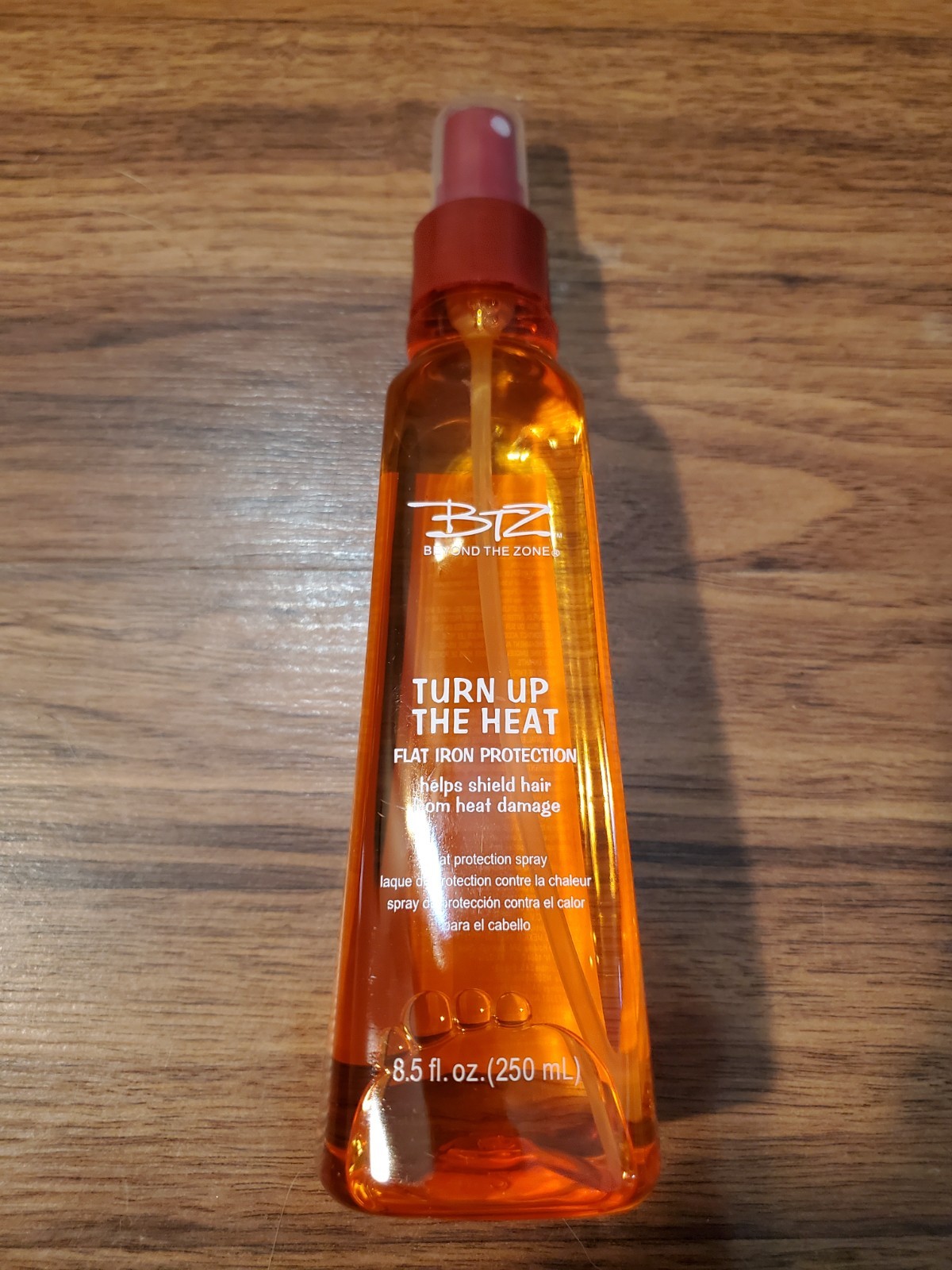 BTZ Beyond The Zone Turn Up The Heat Flat Iron Protection 8.5 oz