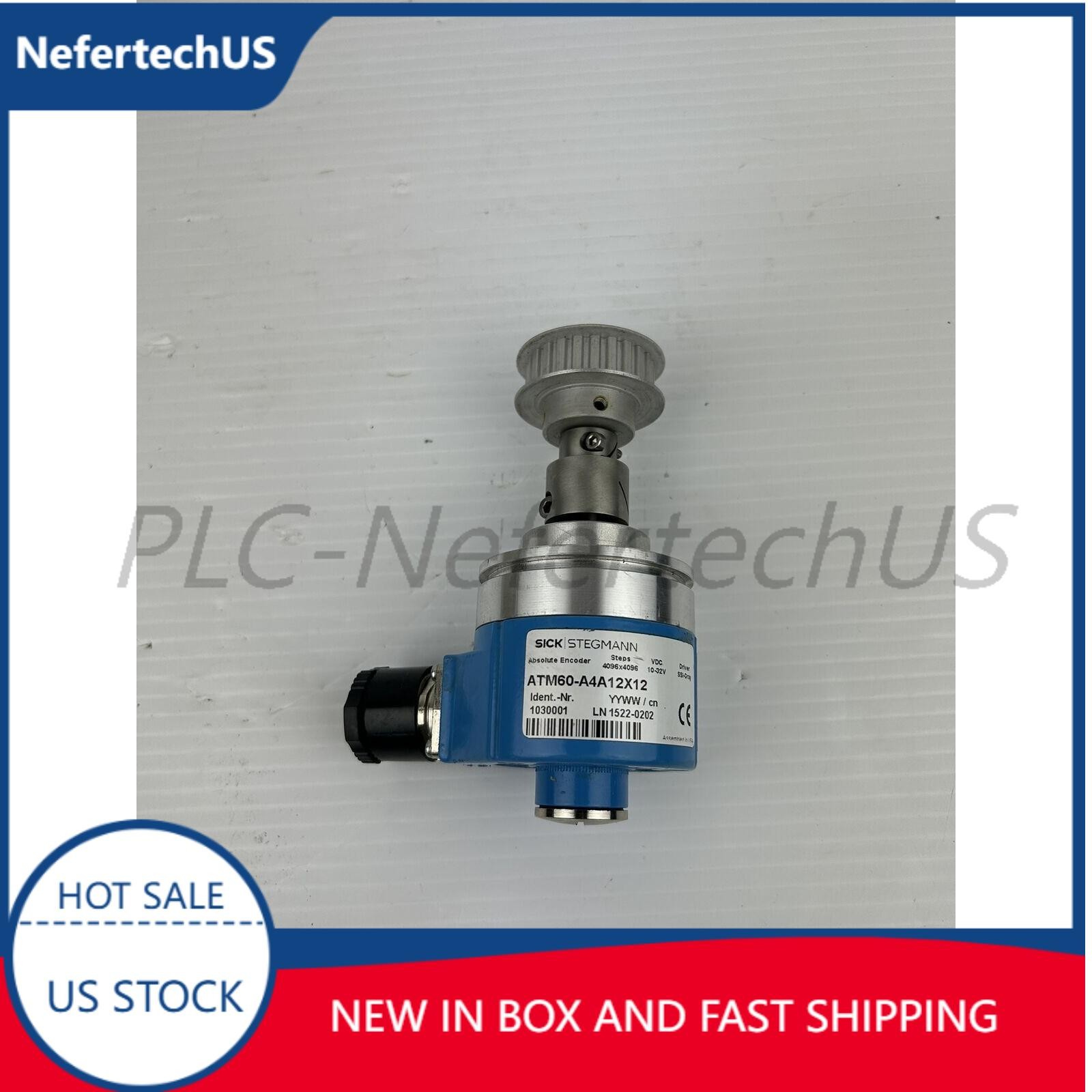 US FREE TAX Sick Stegmann ATM60-A4A12X12 Absolute Encoder 1030001