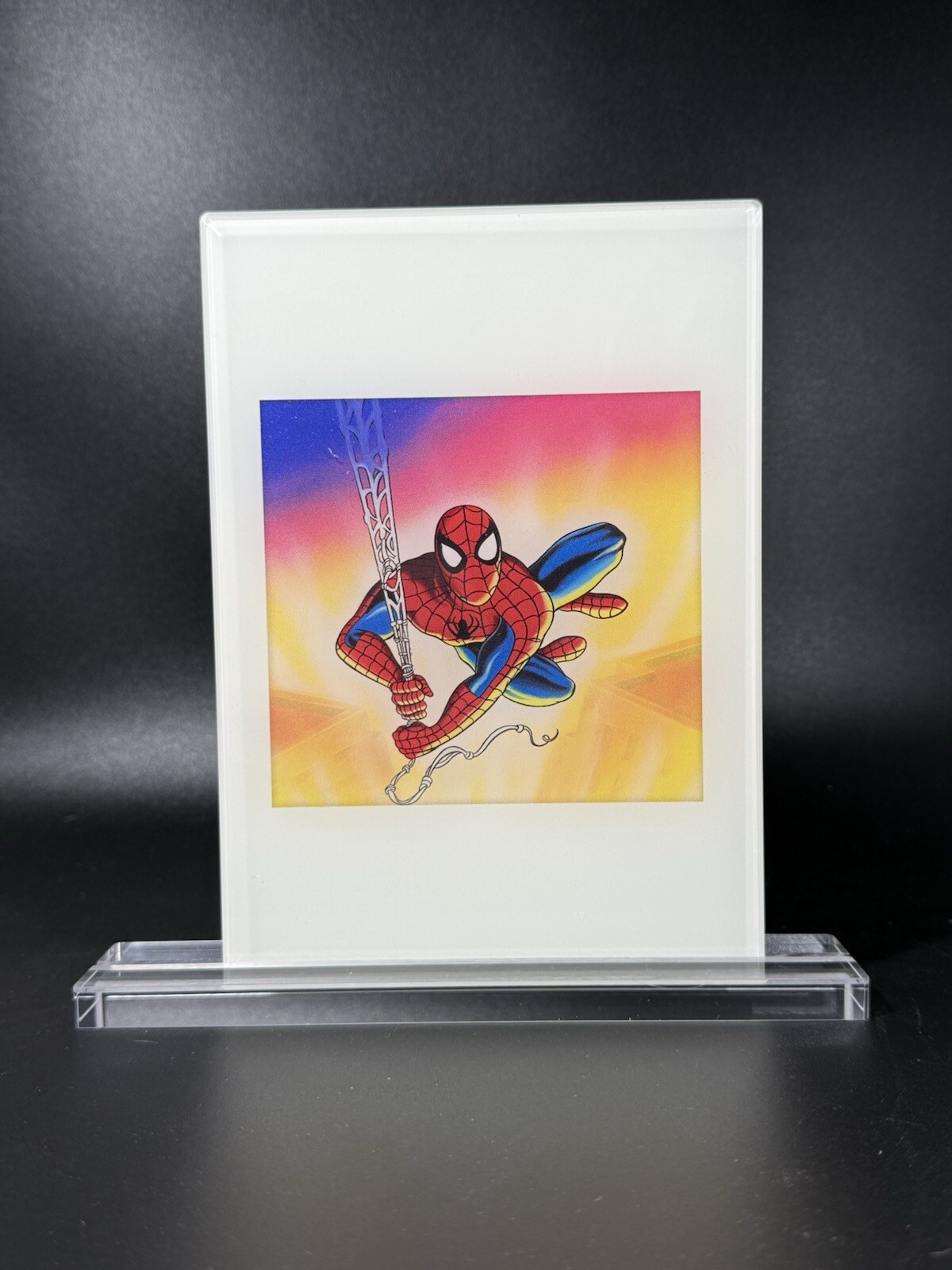 1994 Walt Disney Drop Exclusive Archives Collection Printed Acrylic SPIDER-MAN