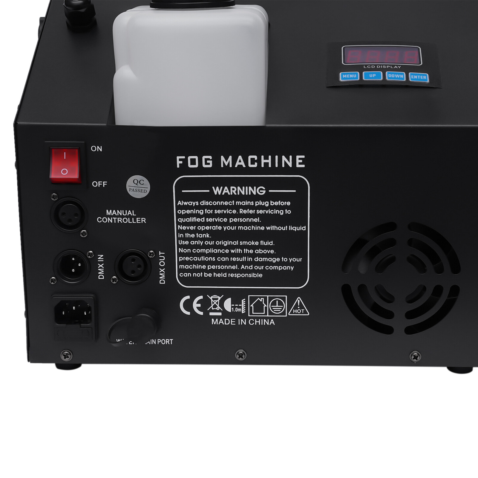 Low-Lying Fog Machine Wedding DJ Stage Smoke Effect DMX Dry Ice Fogger w/Remote