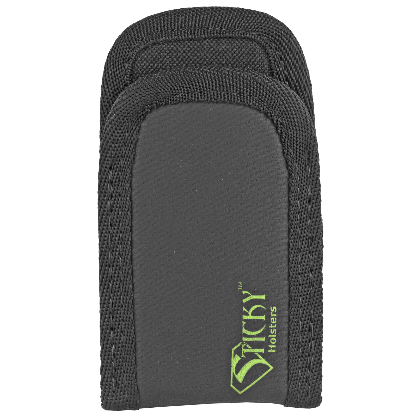 Sticky Holsters MAGPOUCH Mag Pouch  IWB Black/Green Latex Free Rubber Pocket