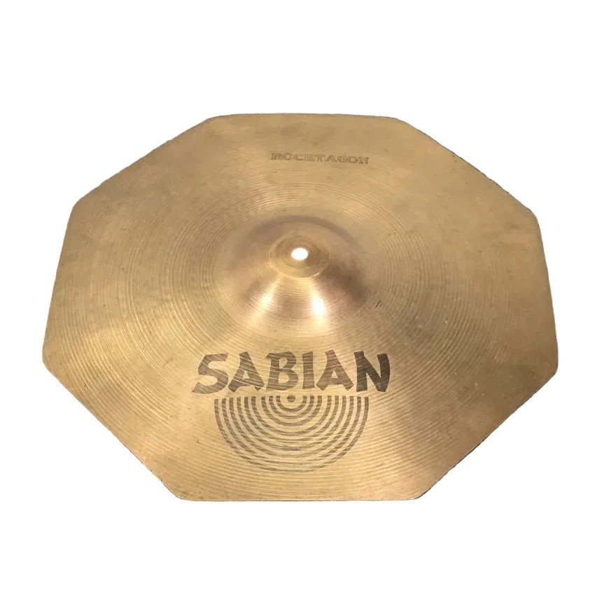 Used Sabian Rocktagon Crash Cymbal 16" - Very Good