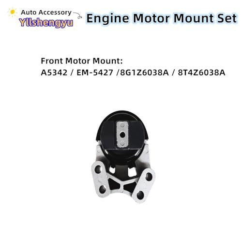 Engine Motor Mount Kit - 3PCS Compatible with Edge 2007-2014 Ford Edge 3.5L