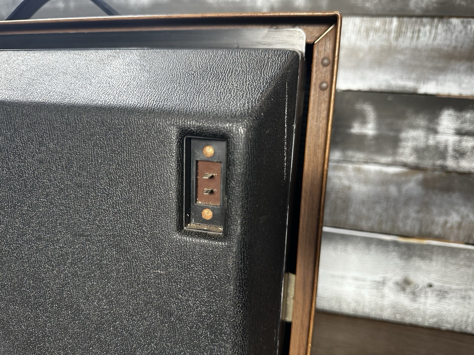 Vintage RCA Solid State Stereo Model VLP38W Walnut Grain / Black - Tested WORKS