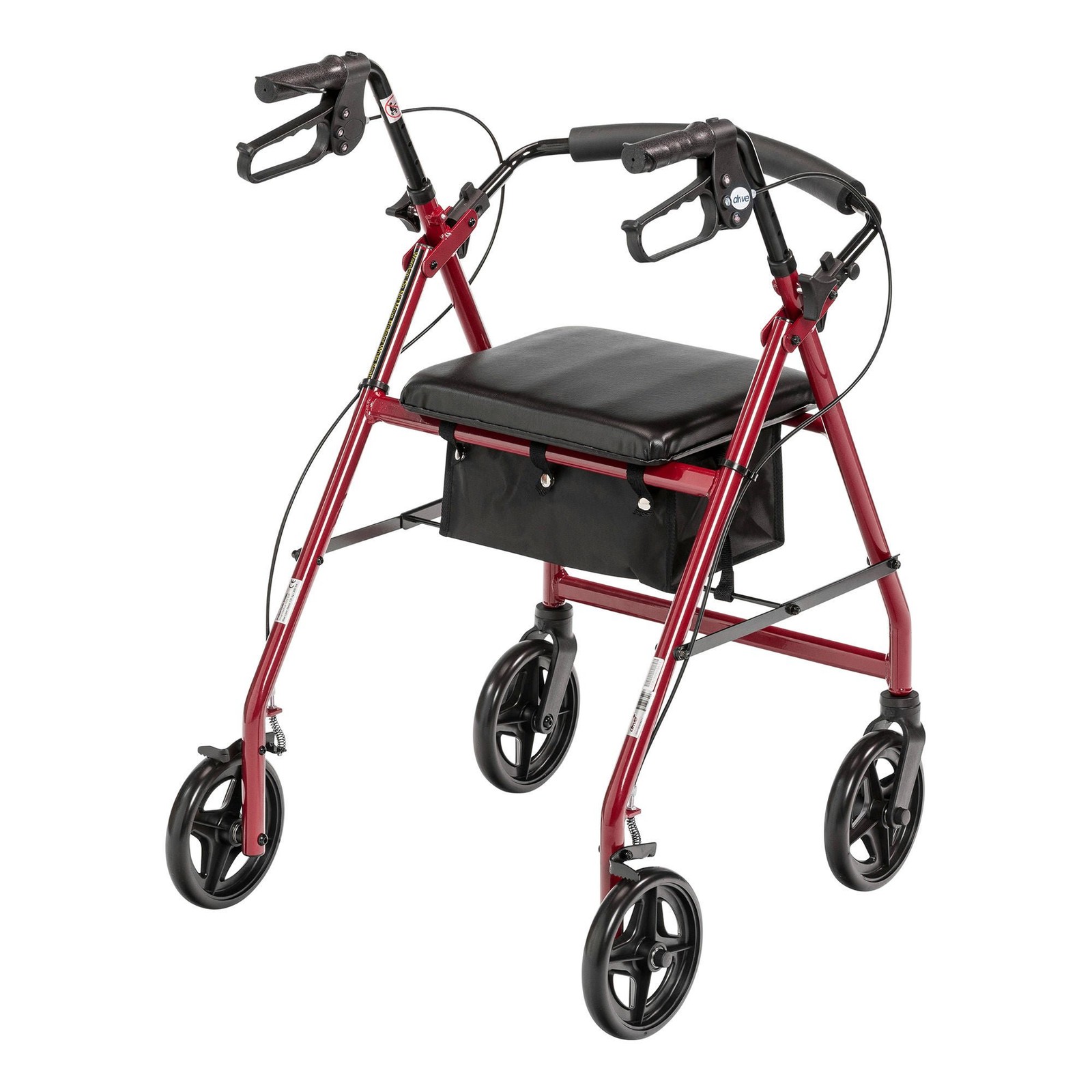 McKesson Rollator 33 to 38 inch Handle Height 146-R728RD