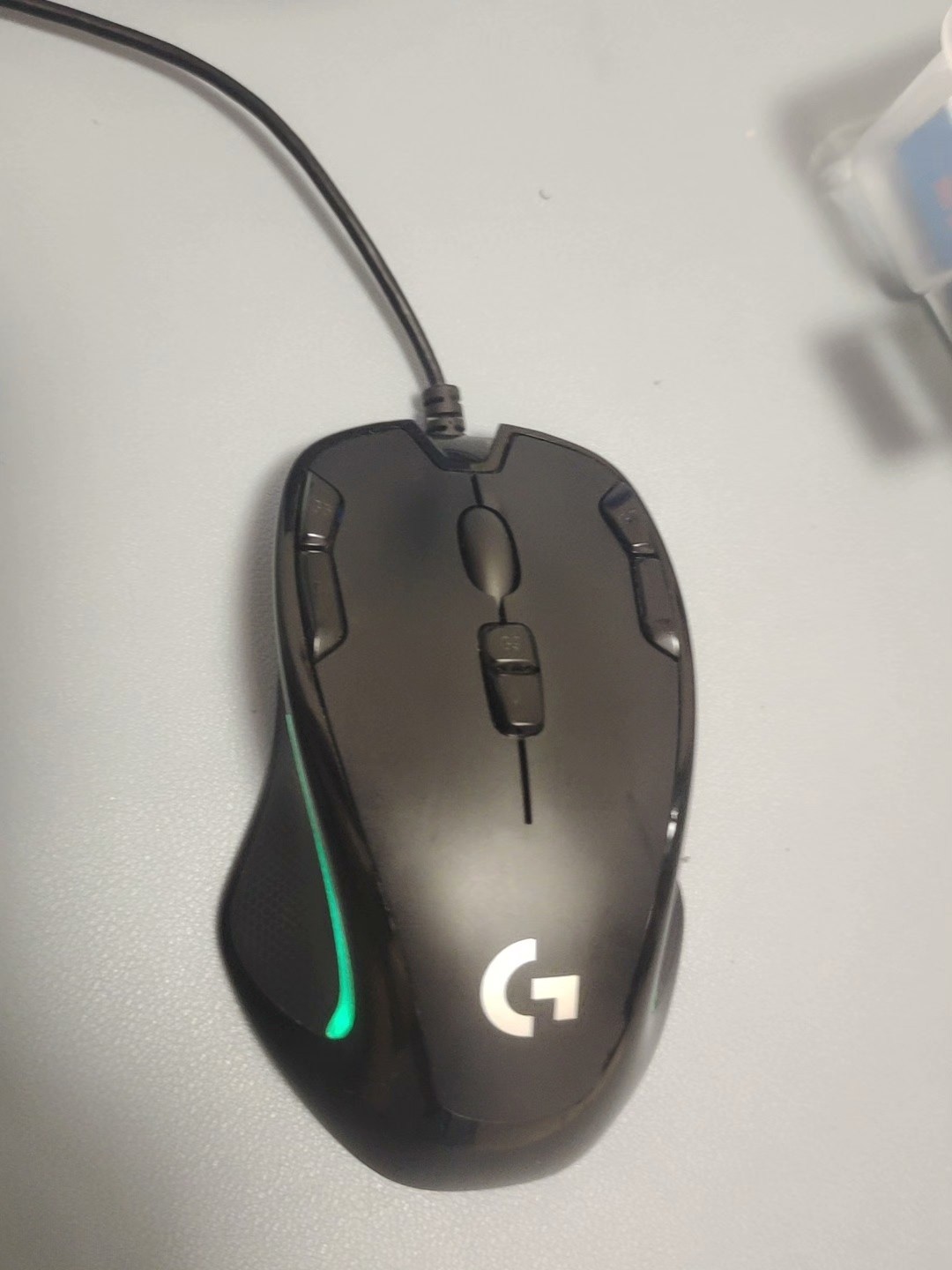 Logitech G300s Gamer Mouse Adjustable DPI Portable Wired Mouse for Computer