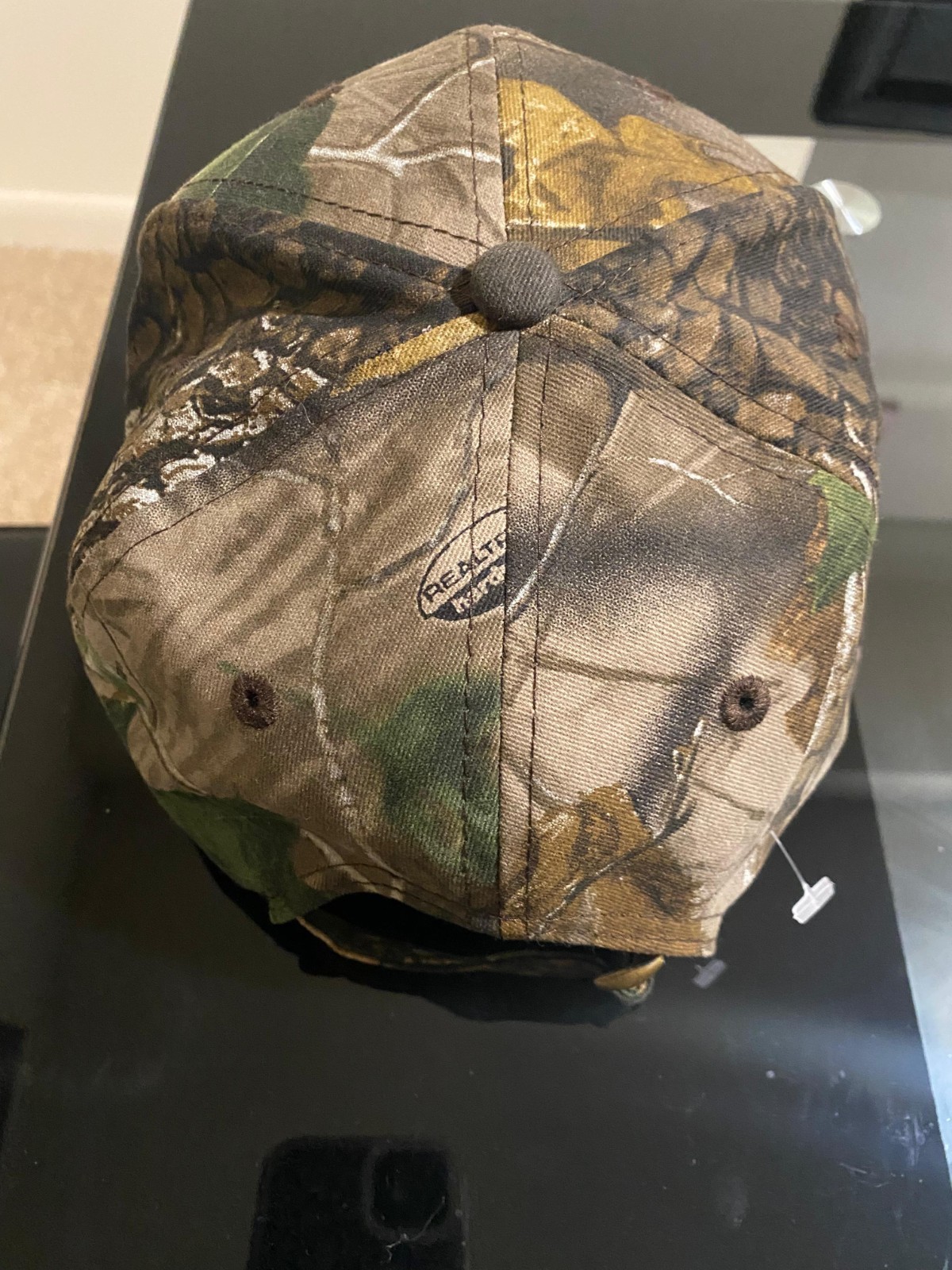 Camouflage Quake city Cotton Ball Cap Adjustable Johnson & Towers Truck