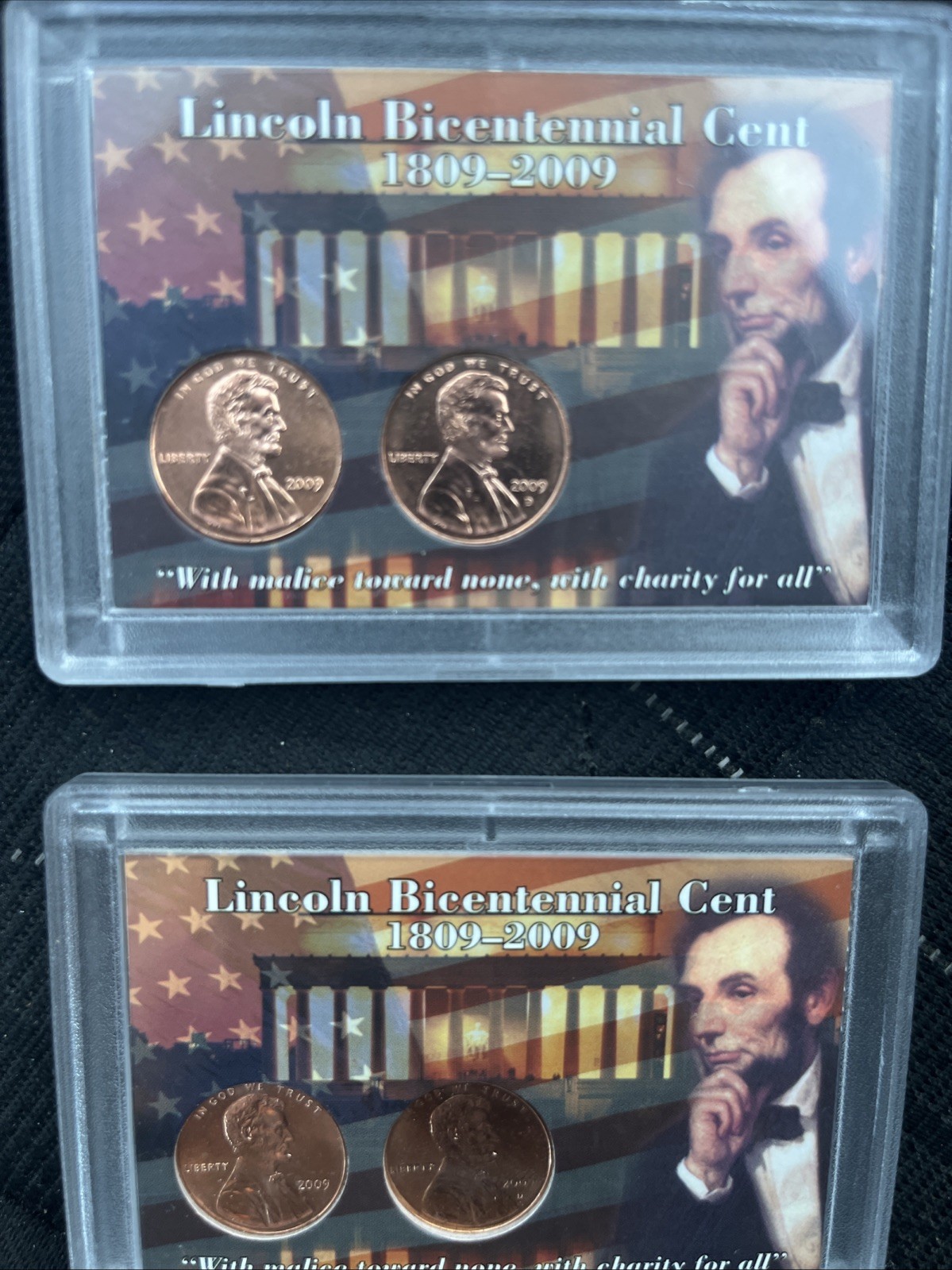 Lincoln Bicentennial 2009 Cent Penny P&D Coin Set