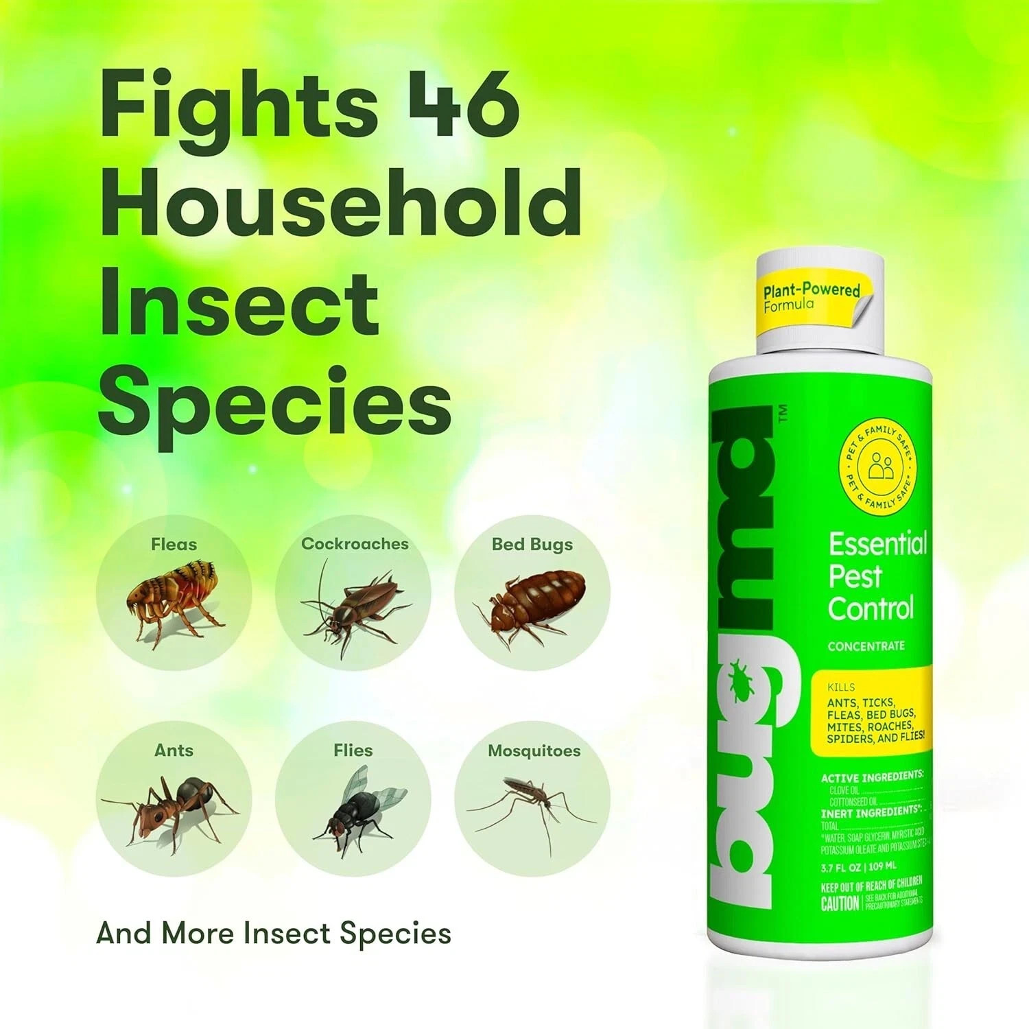 BugMD Pest Control Essential Oil Concentrate 3.7 oz 1-Pack
