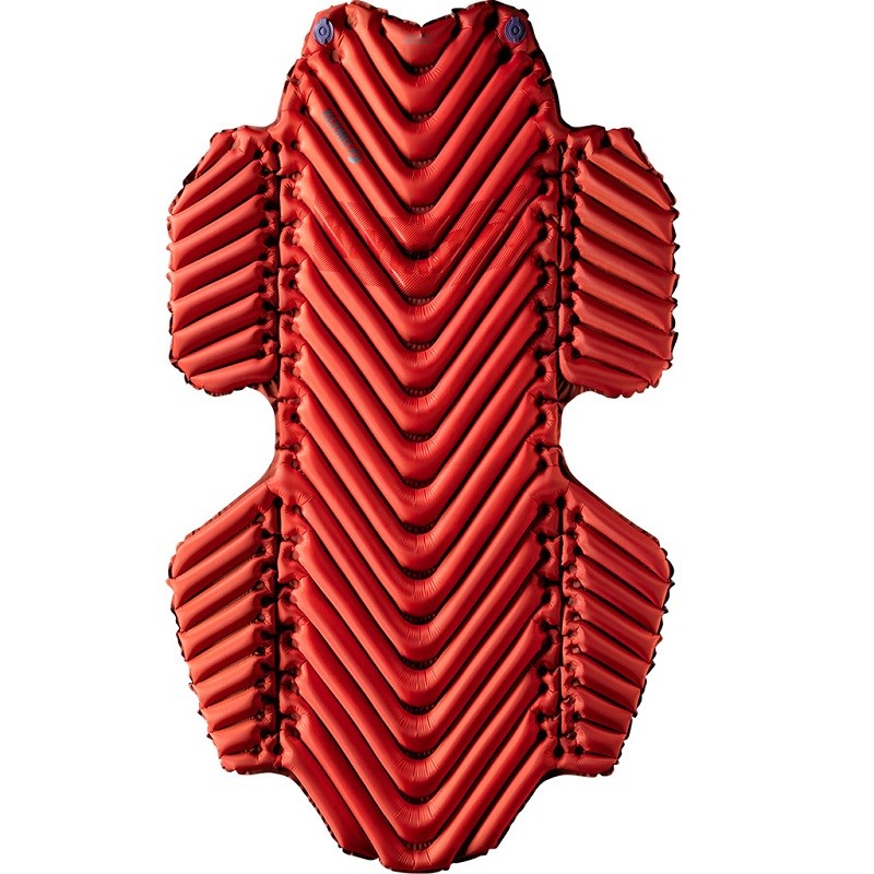 Klymit 06IHRD02D Inflatable Insulated Hammock V Sleeping Pad, Red