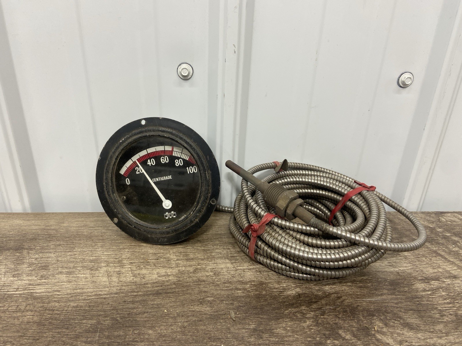 MARSHALL TOWN TEMPERATURE GAUGE 0-150 CENTIGRADE 72289-3