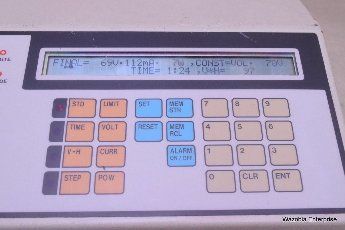 BIO-RAD COMPUTER CONTROLLED ELECTROPHORESIS MODEL 3000XI