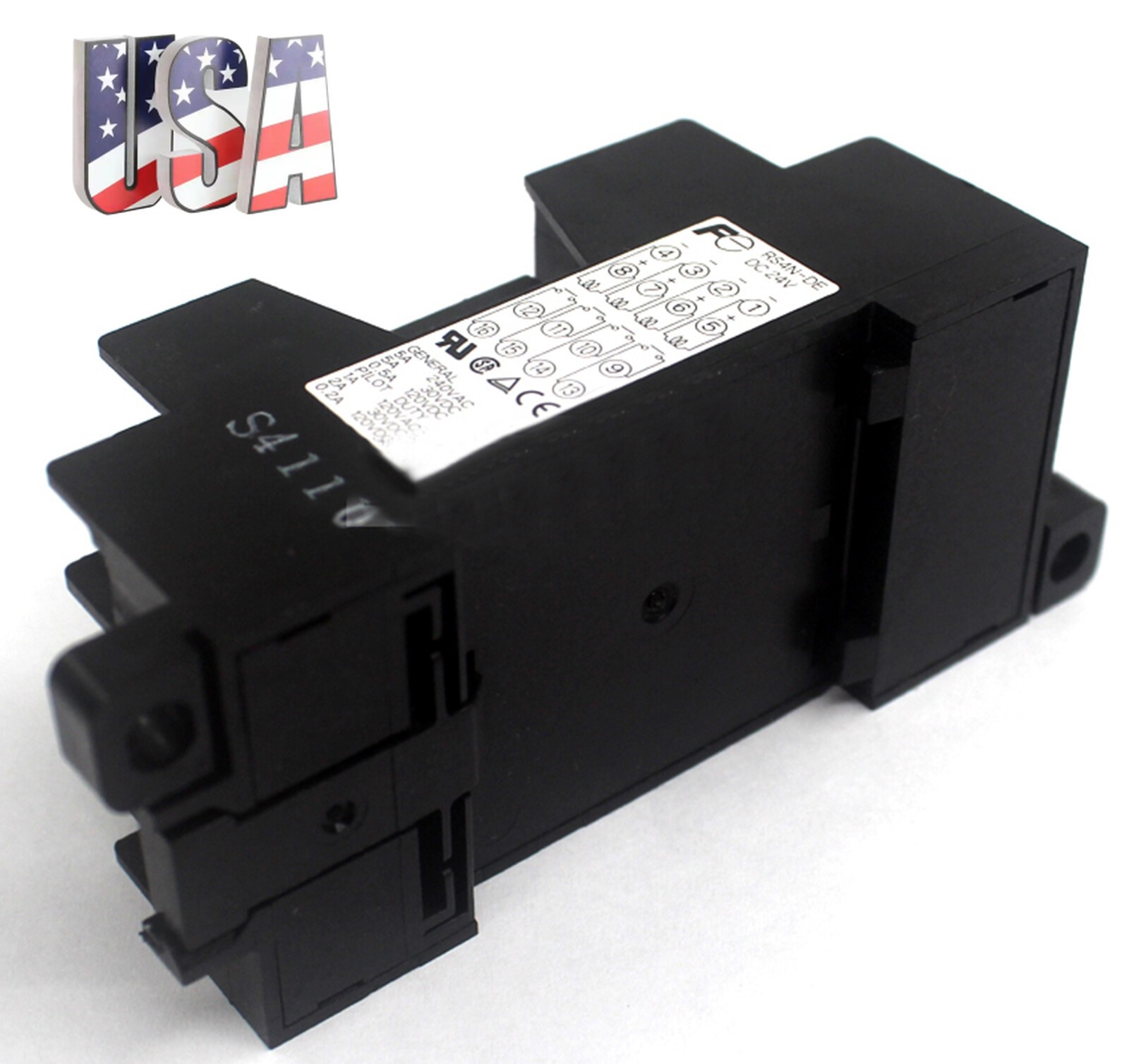1PCS NEW FUJI RS4N-DE Terminal Relay Module Solid State Relay