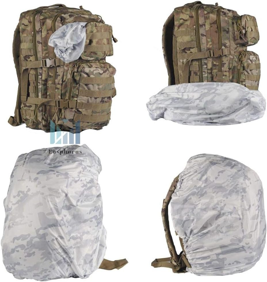Multicam Alpine Winter Camouflage Backpack Cover