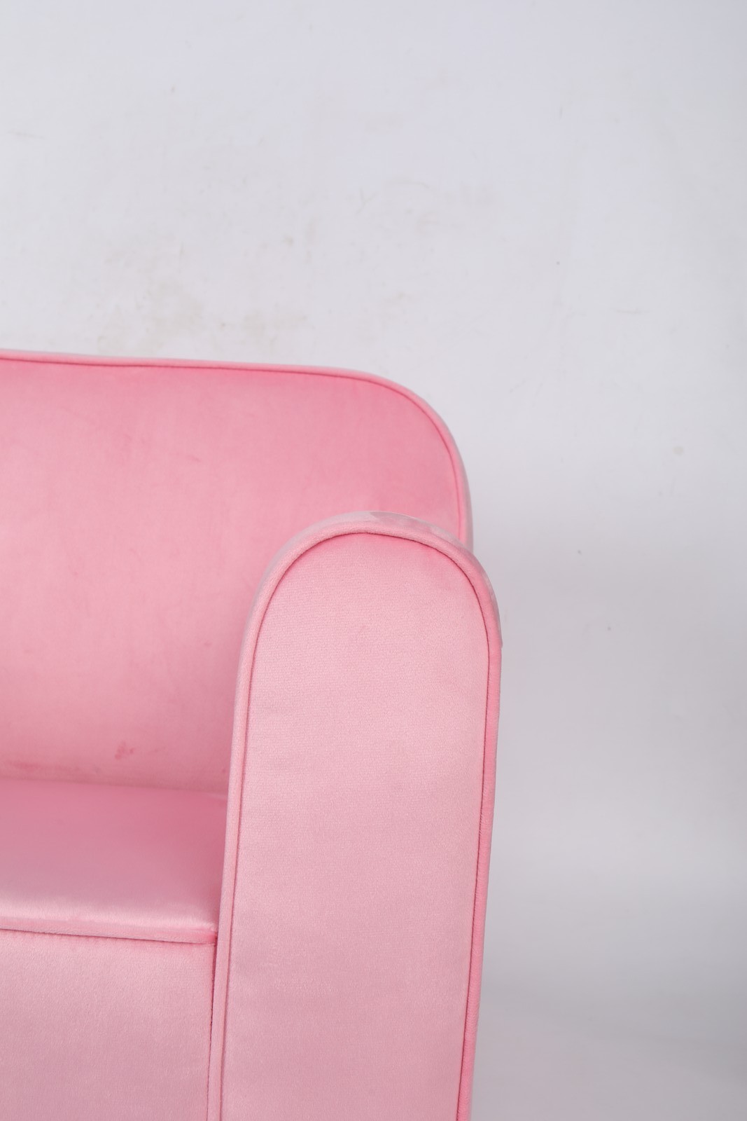 Kids Club Sofa, Toddler Couch with Arms for Childrens Playroom Nursery
