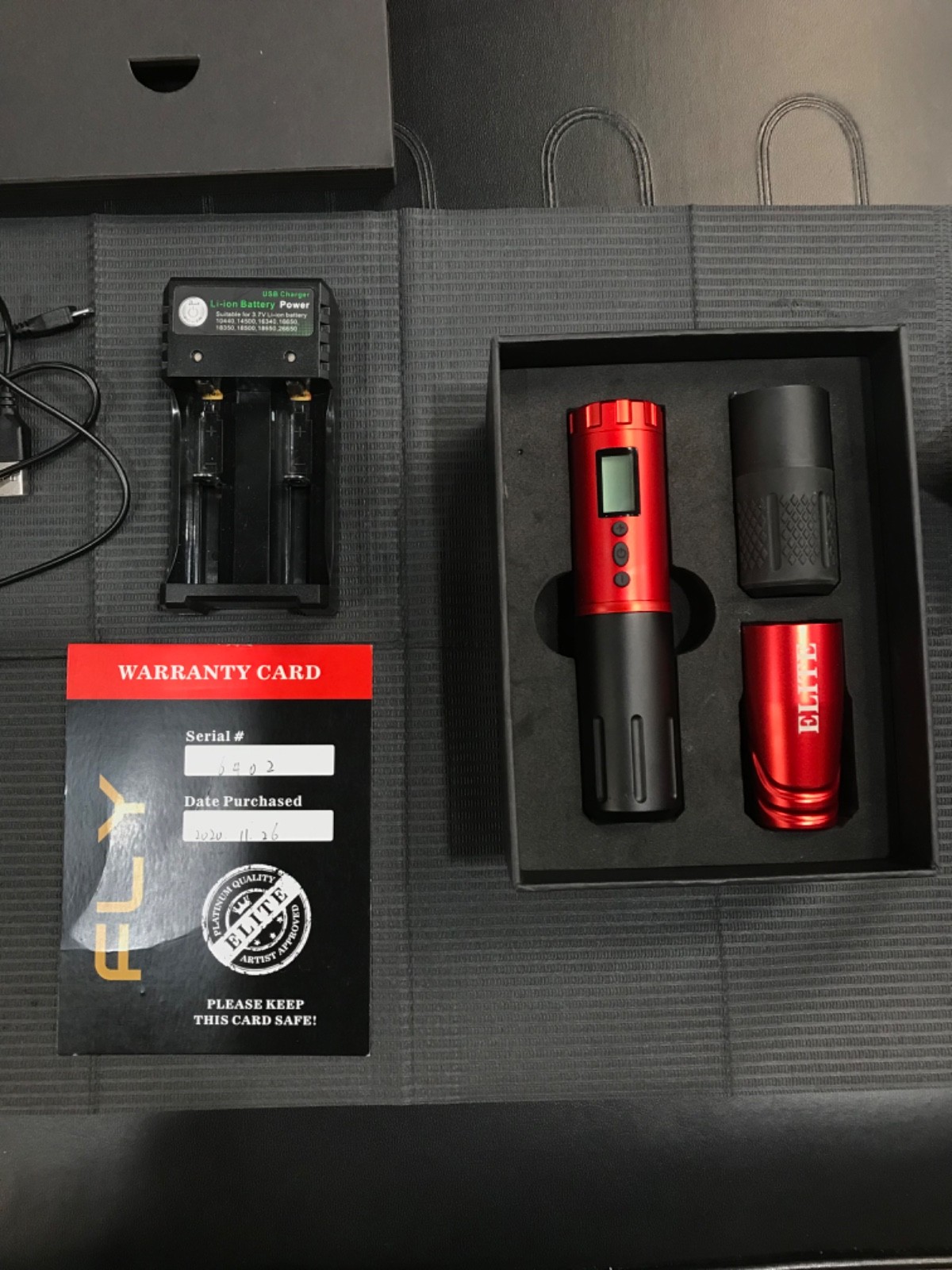 Elite Fly tattoo pen wireless machine