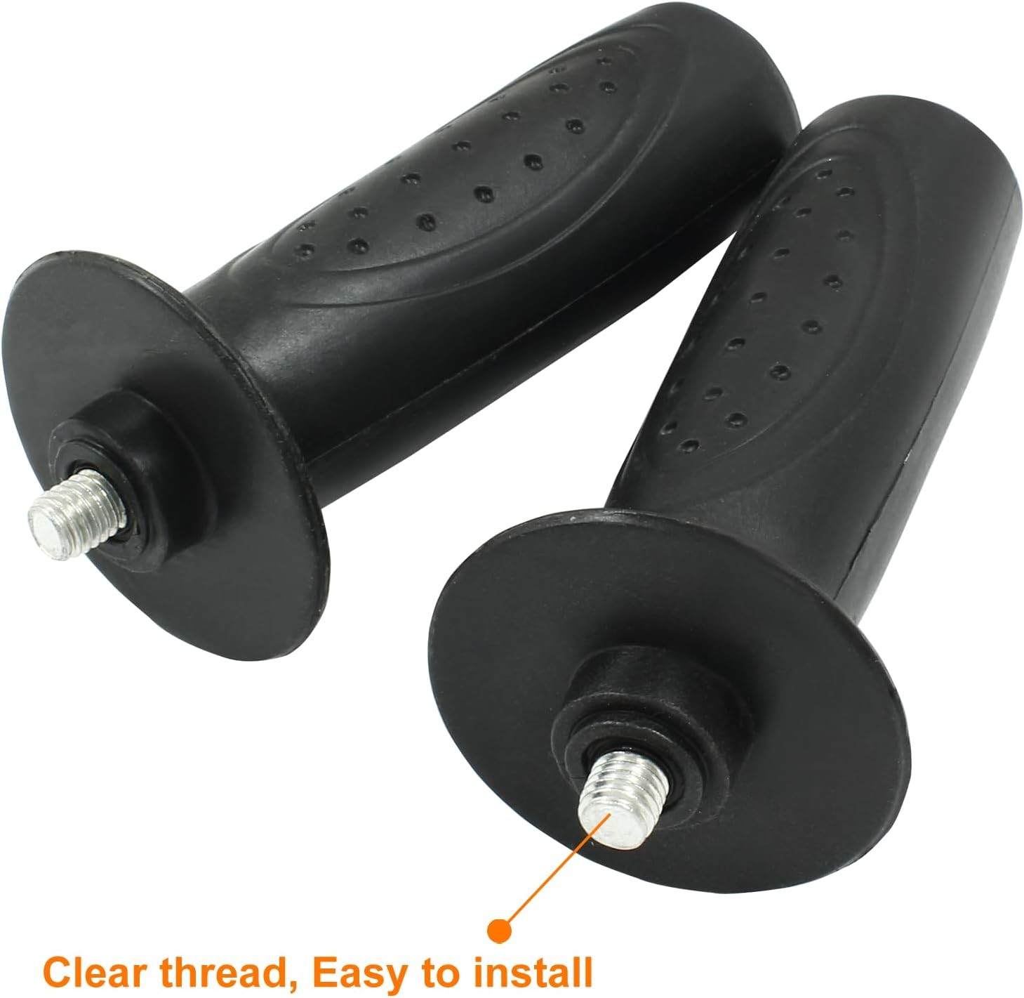 M10 Thread Black Angle Grinder Handle，4.5''x1.26'' Side Handle Tool for Angle