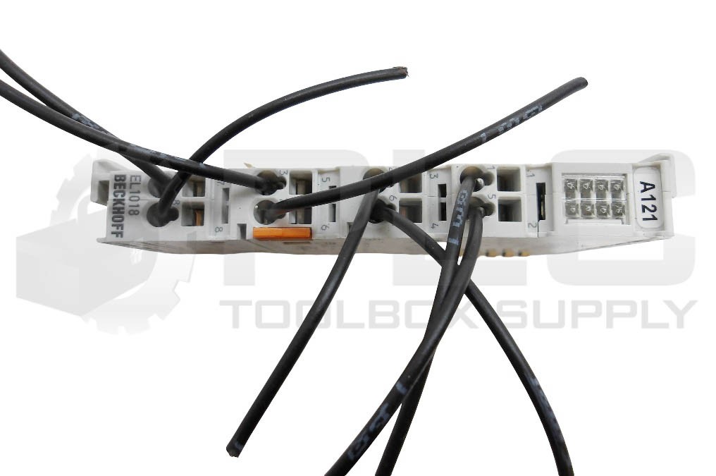 BECKHOFF EL1018 8X DIGITAL INPUT MODULE 24VDC