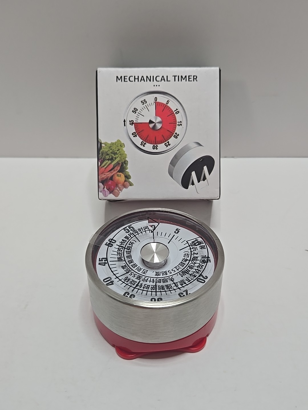 Mechanical Kitchen Timer Reminder No Batteries Needed