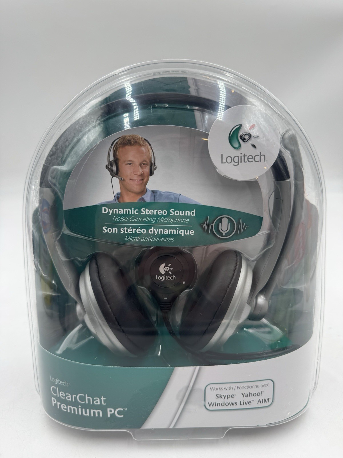 Logitech ClearChat Premium PC Black Headband Headset BRAND NEW SEALED